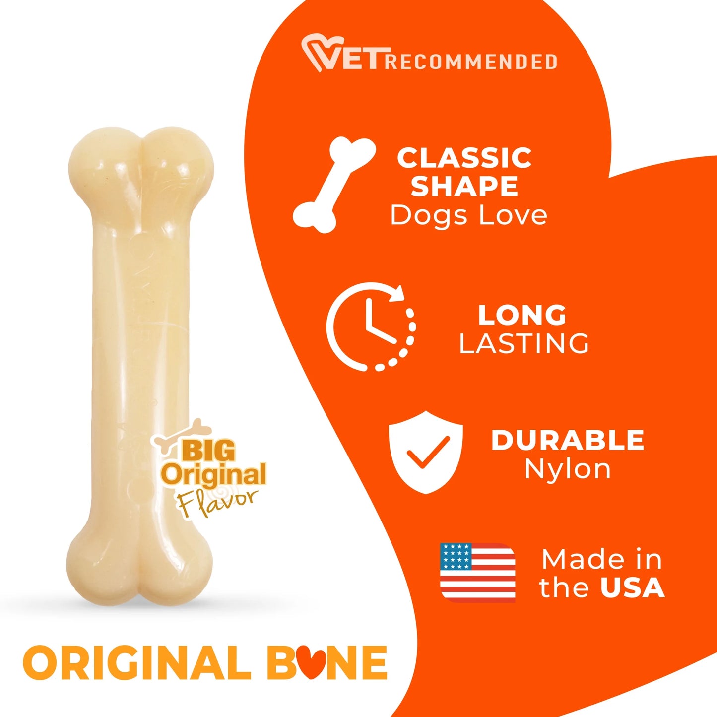 Power Chew Original Bone Dog Chew Toy Medium (1 Count)